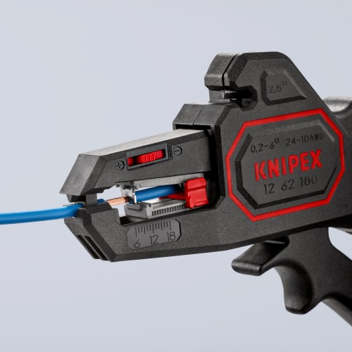 Knipex Pelacables autoajustable 180 mm