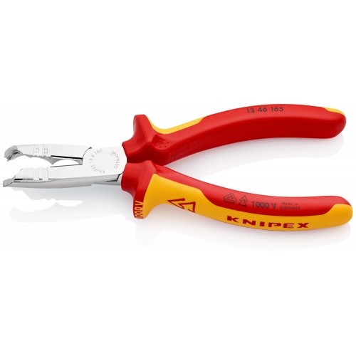 Knipex Alicate pelacables multifunción con mangos bicomponentes aislados 165 mm
