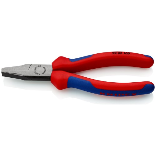 Knipex Alicate de montaje con bocas planas 160 mm