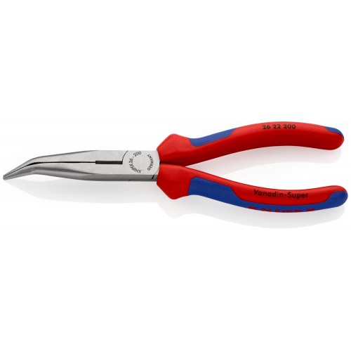 Knipex Alicate de montaje boca cigüeña (boca en ángulo 40º) 200 mm