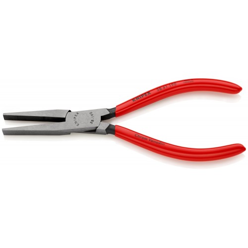 Knipex Alicate para mecánicos, bocas rectas planas 190 mm