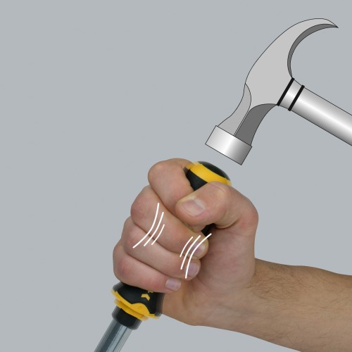 Felo Juego de destornilladores varilla pasante ERGONIC