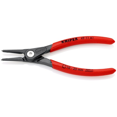 Knipex Alicate de precisión para arandelas exteriores - rectos 140 mm