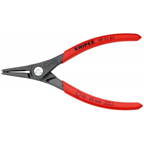 Knipex Alicate de precisión para arandelas exteriores - rectos 140 mm