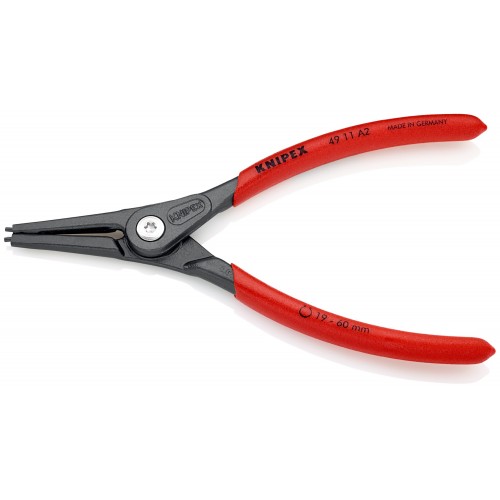 Knipex Alicate de precisión para arandelas exteriores - rectos 180 mm