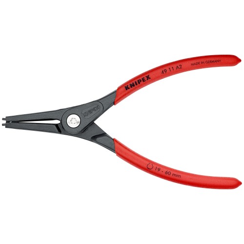 Knipex Alicate de precisión para arandelas exteriores - rectos 180 mm