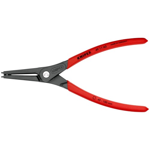 Knipex Alicate de precisión para arandelas exteriores - rectos 225 mm