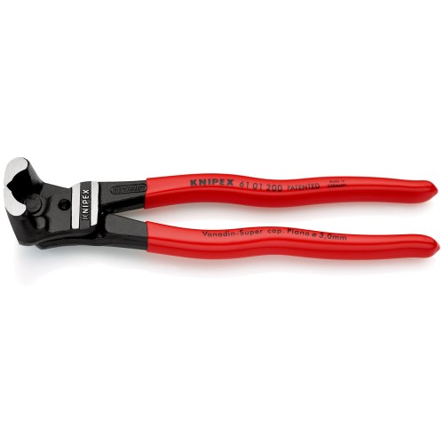 Knipex Alicate de corte frontal con efecto palanca 200 mm