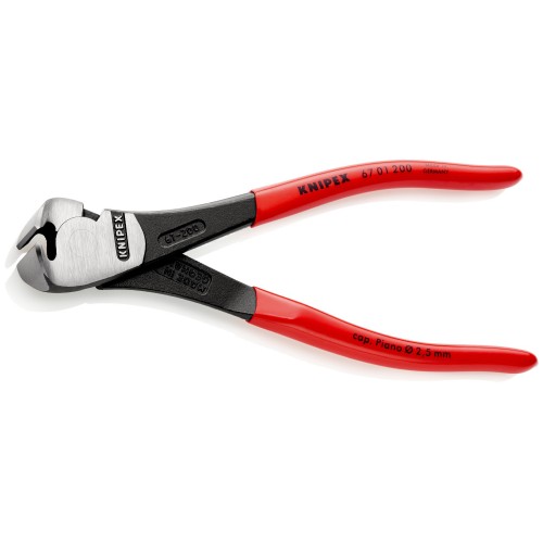 Knipex Alicate de corte frontal de fuerza 200 mm