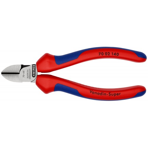 Knipex Alicate de corte diagonal con mangos bicomponentes 140 mm