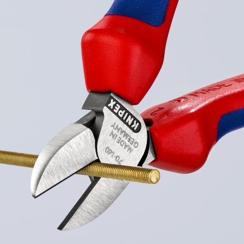 Knipex Alicate de corte diagonal con mangos bicomponentes