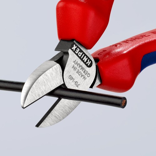 Knipex Alicate de corte diagonal con mangos bicomponentes