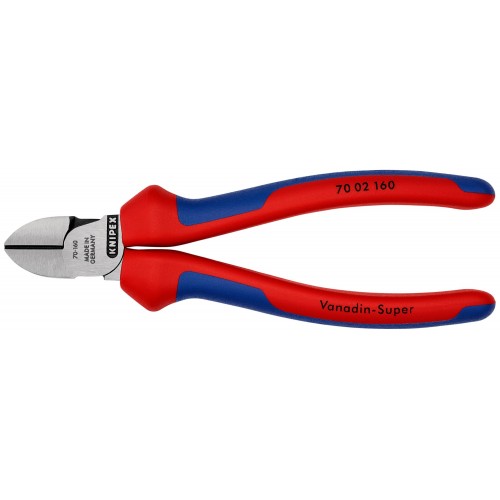 Knipex Alicate de corte diagonal con mangos bicomponentes 160 mm