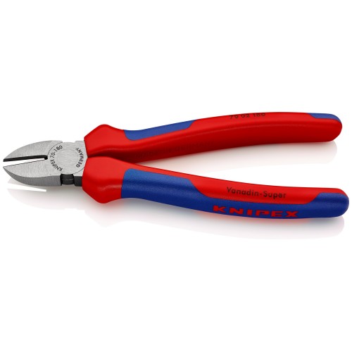 Knipex Alicate de corte diagonal con mangos bicomponentes 180 mm