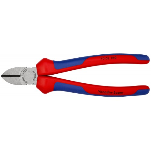 Knipex Alicate de corte diagonal con mangos bicomponentes 180 mm