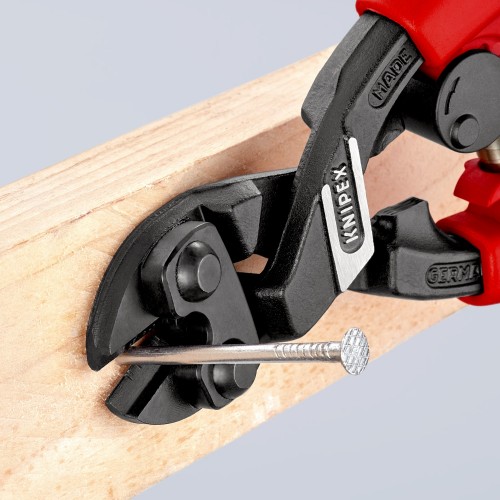 Knipex Cortante articulado Cobolt® con muelle (bocas a 20º) - con mangos bicomponentes 200 mm