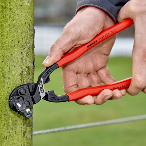 Knipex Cortante articulado Cobolt con muelle y muesca 250 mm