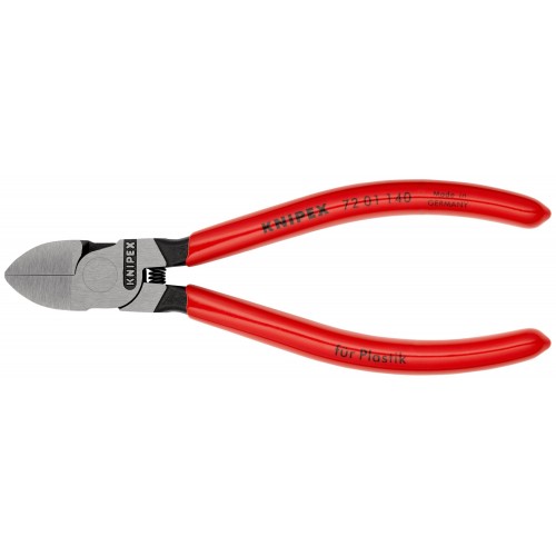 Knipex Alicate de corte diagonal para plástico 140 mm