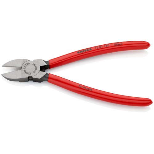 Knipex Alicate de corte diagonal para plástico 180 mm