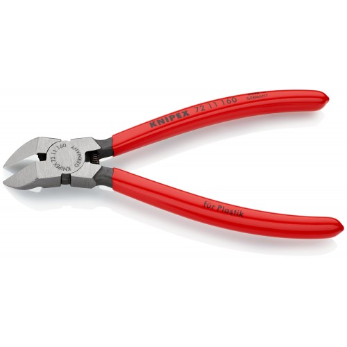 Knipex Alicate de corte diagonal para plástico (bocas a 45º) 160 mm