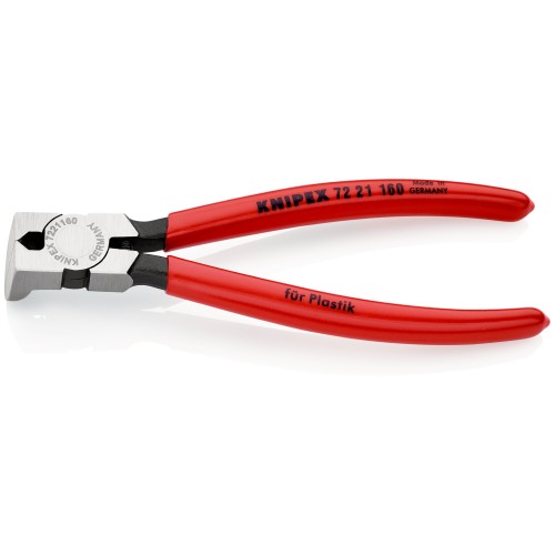 Knipex Alicate de corte diagonal para plástico (bocas a 85º) 160 mm