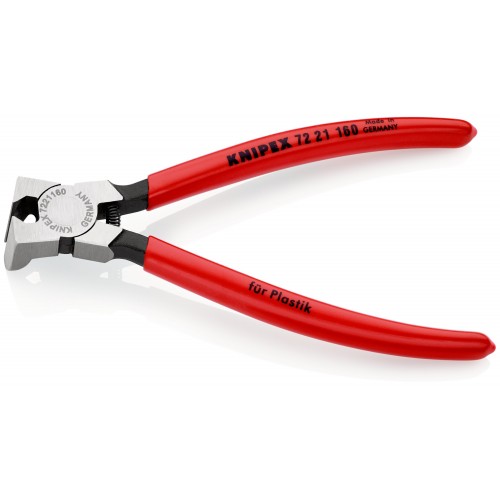 Knipex Alicate de corte diagonal para plástico (bocas a 85º) 160 mm