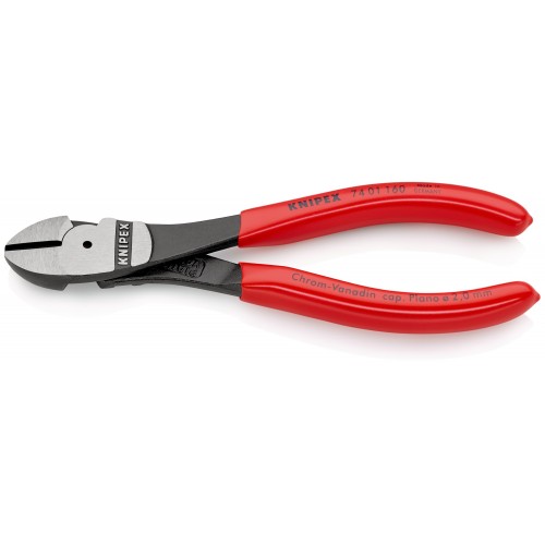 Knipex Alicate de corte diagonal de fuerza con mangos recubiertos de plástico 160 mm