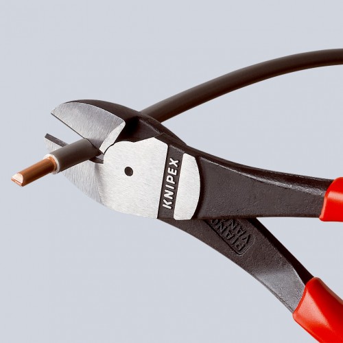 Knipex Alicate de corte diagonal de fuerza anticaída 200 mm
