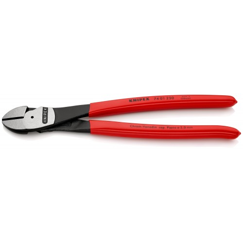 Knipex Alicate de corte diagonal de fuerza con mangos recubiertos de plástico 250 mm