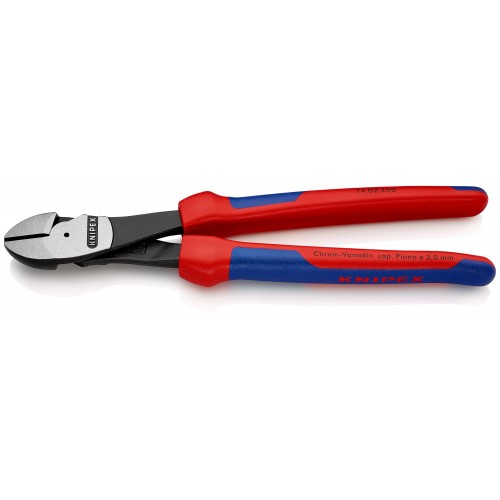 Knipex Alicate de corte diagonal de fuerza con mangos bicomponentes 250 mm