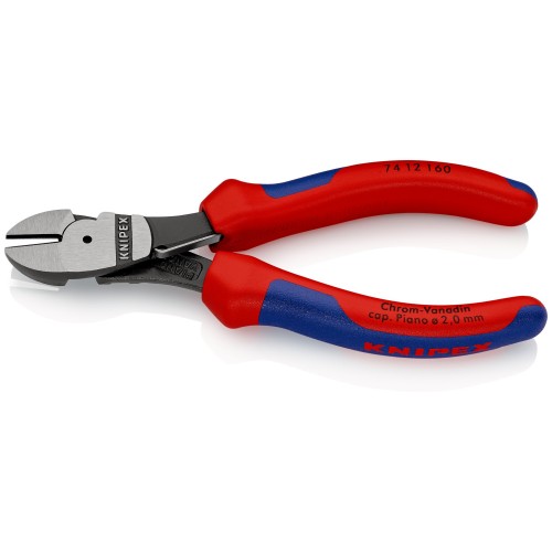 Knipex Alicate de corte diagonal de fuerza con muelle 160 mm