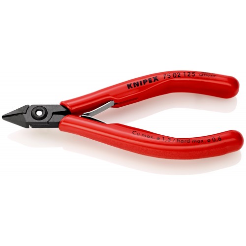 Knipex Alicate de corte diagonal para electrónica 125 mm