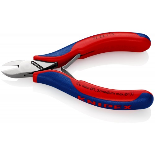 Knipex Alicate de corte diagonal para electrónica 115 mm