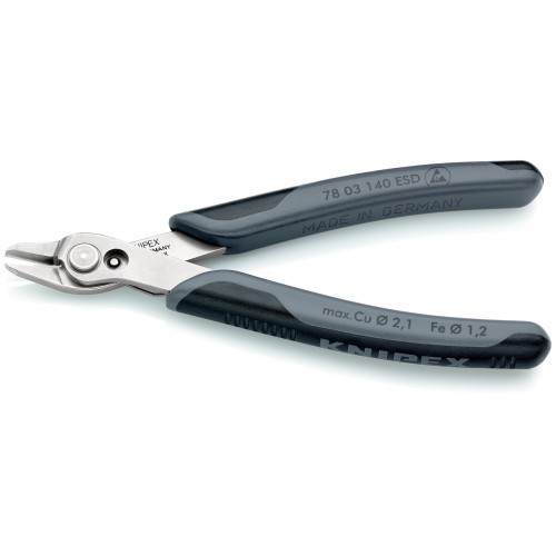 Knipex Alicate de corte para electrónica Super Knips ESD 140 mm