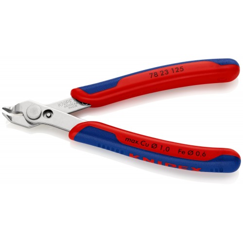 Knipex Alicate de corte para electrónica Super Knips, bocas 60º 125 mm