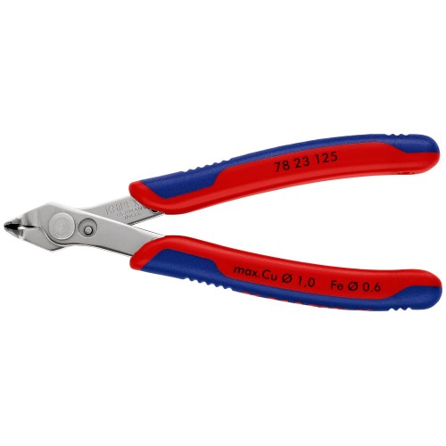 Knipex Alicate de corte para electrónica Super Knips, bocas 60º 125 mm