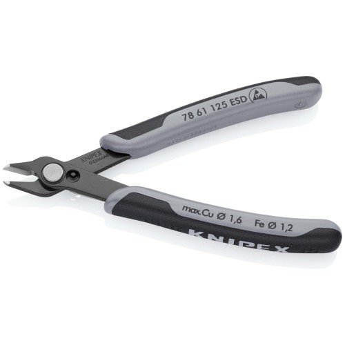 Knipex Alicate de corte para electrónica Super Knips ESD 125 mm