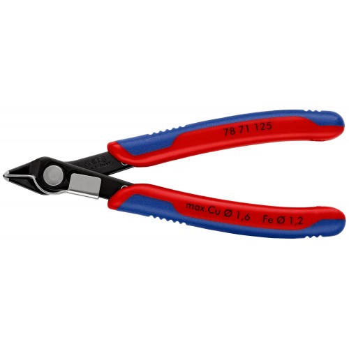 Knipex Alicate de corte para electrónica Super Knips (con muesca) 125 mm