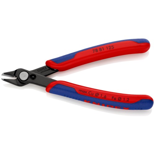 Knipex Alicate de corte para electrónica Super Knips - con bisel 125 mm
