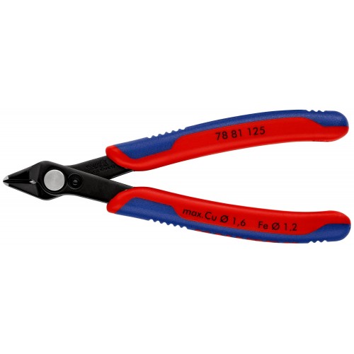 Knipex Alicate de corte para electrónica Super Knips - con bisel 125 mm