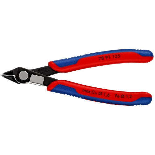 Knipex Alicate de corte para electrónica Super Knips - con bisel 125 mm