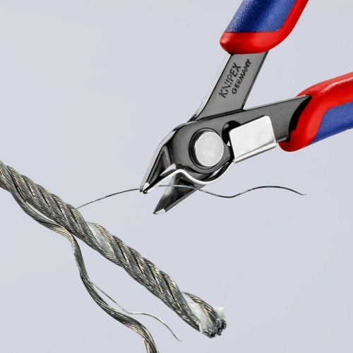 Knipex Alicate de corte para electrónica Super Knips - con bisel 125 mm