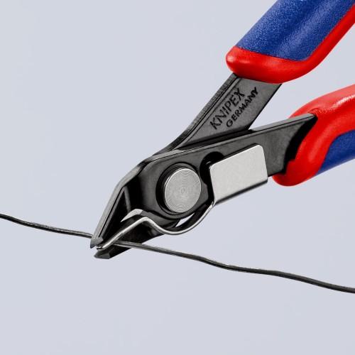 Knipex Alicate de corte para electrónica Super Knips - con bisel 125 mm