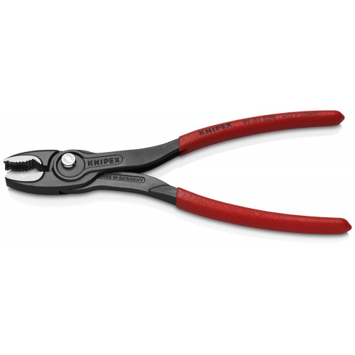 Knipex Alicate de agarre frontal TWINGRIP con mangos recubiertos de plástico 200 mm