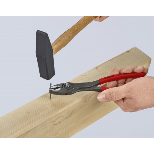 Knipex Alicate de agarre frontal TWINGRIP con mangos recubiertos de plástico 200 mm
