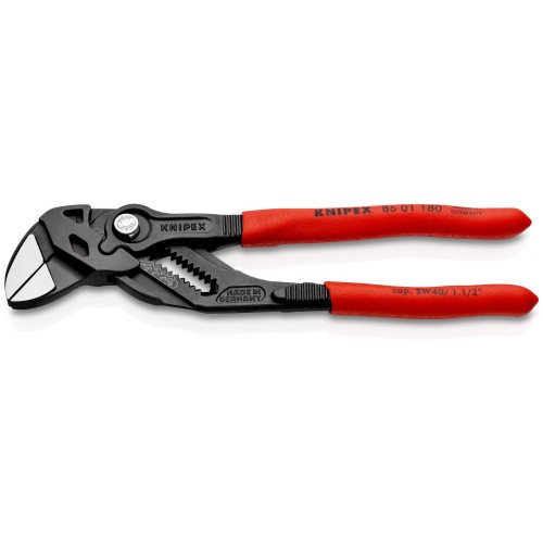 Knipex Tenaza llave-  con mangos recubiertos de plástico 180 mm