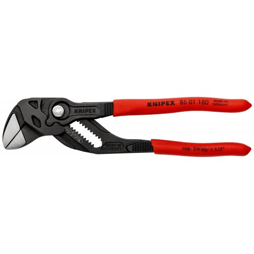 Knipex Tenaza llave-  con mangos recubiertos de plástico 180 mm