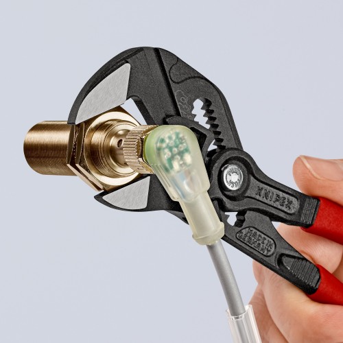 Knipex Tenaza llave-  con mangos recubiertos de plástico 180 mm