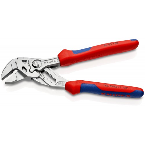 Knipex Tenaza llave - con mangos bicomponentes 180 mm