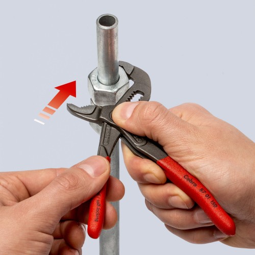 Knipex Tenaza pico loro COBRA® -  con mangos recubiertos de plástico